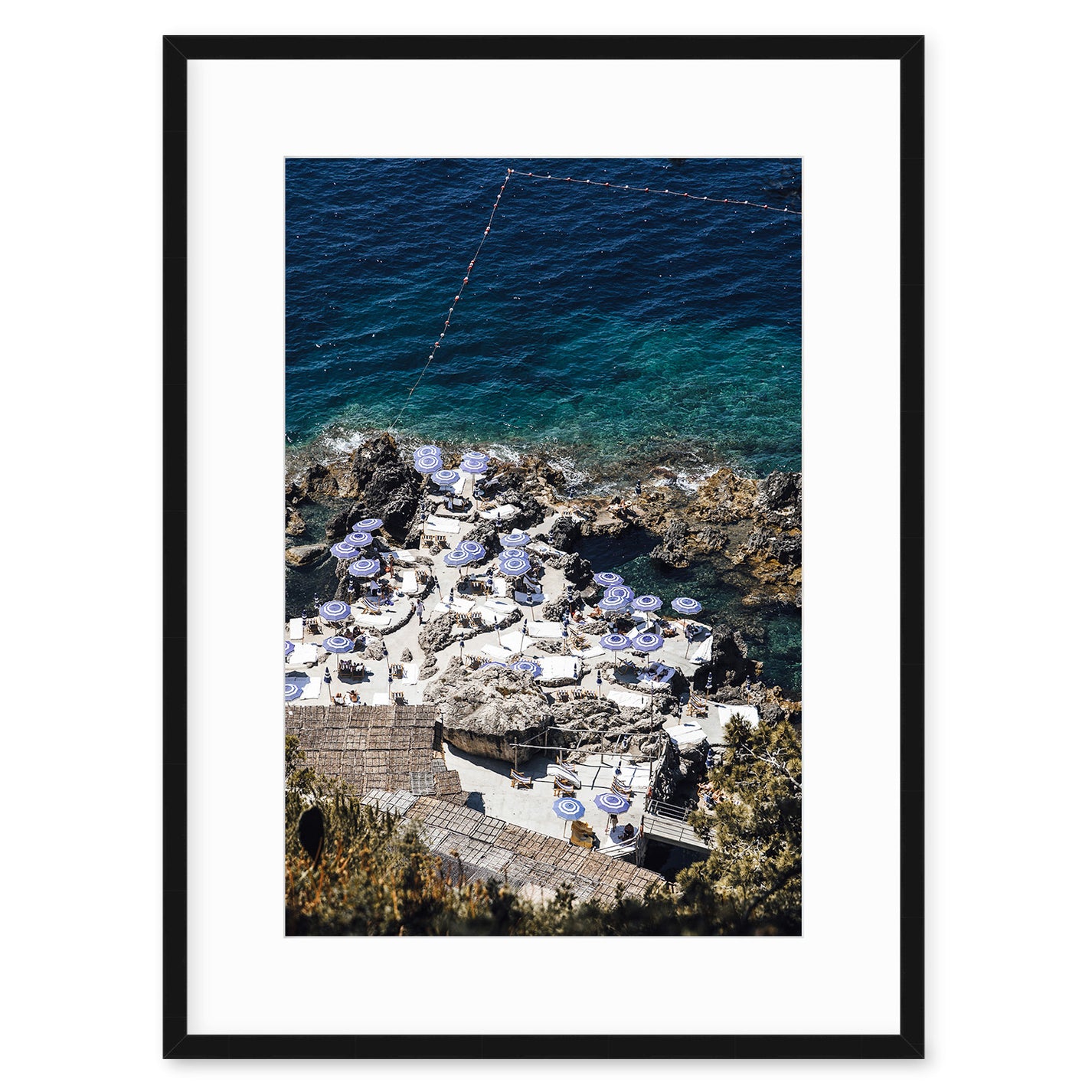 La Fontelina III - Capri Italy Framed Fine Art Photography Print – Josh ...