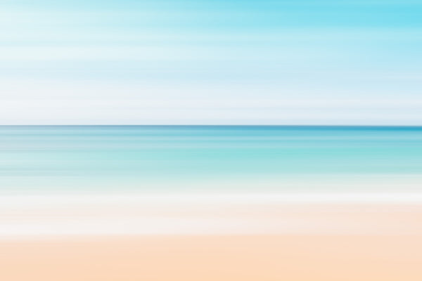 Tunnels Beach Abstract II