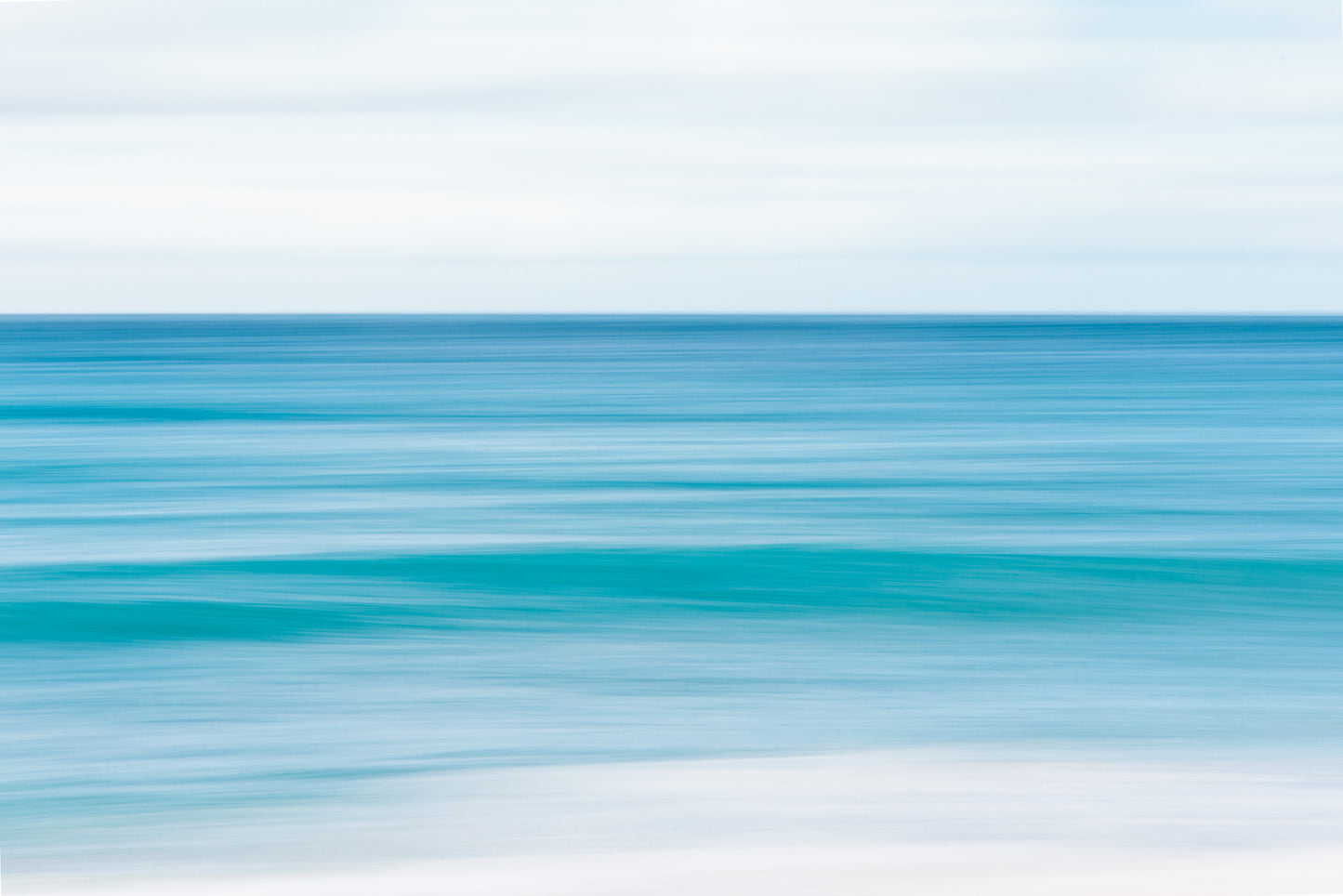 Tunnels Beach Abstract