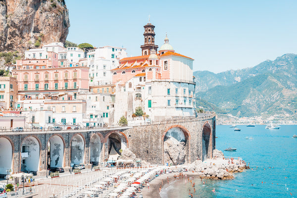 Atrani Beach Day