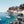 The bay is a well known site on the island, and is often cited as an excellent location for viewing the sunset. The bay is also known for the 200 steps leading from the base of the feature to the town of Oia on the cliffs above. Due to the locale's importance to local tourism, the base of the bay's cliffs is dotted with buildings belonging to the village of Ormos Armeni, and many sailing tours use Amoudi as their staging point.