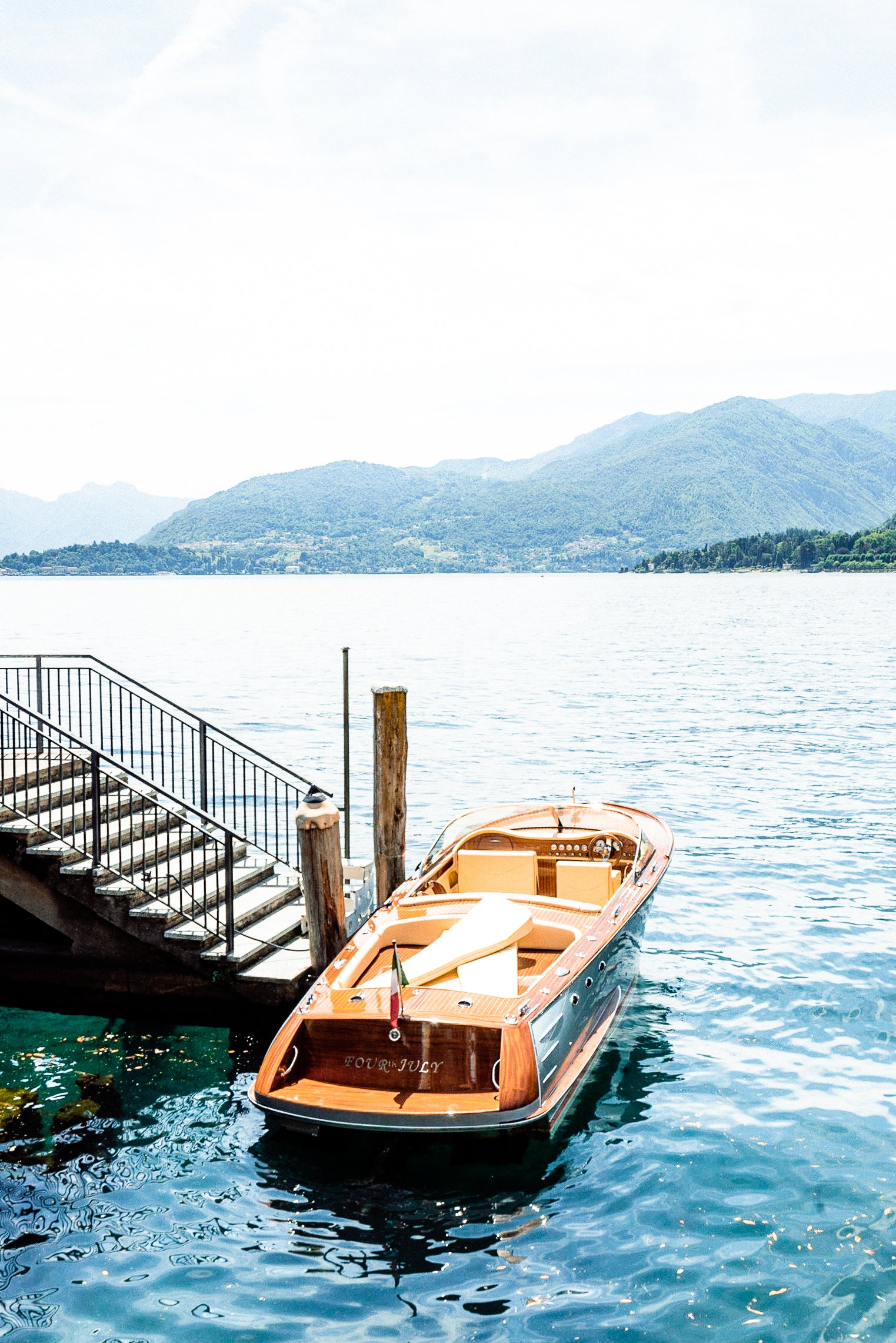Live La Dolce Vita on famous Lake Como with our premier classic wooden boats. The ultimate way to travel in complete style on the lake, just as George Clooney does.