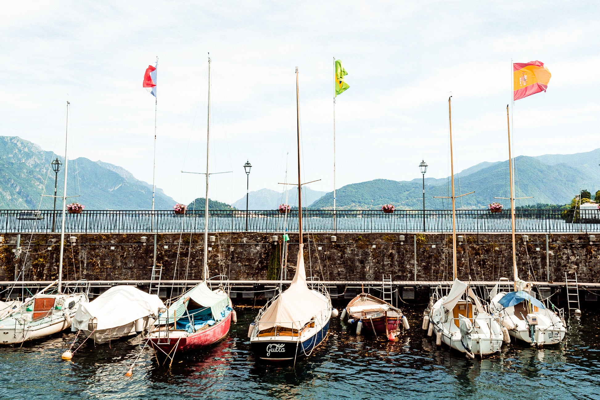 Menaggio is a town and comune in the province of Como, Lombardy, northern Italy, located on the western shore of Lake Como at the mouth of the river Senagra. Menaggio has three frazioni: Croce, Loveno and Nobiallo.
