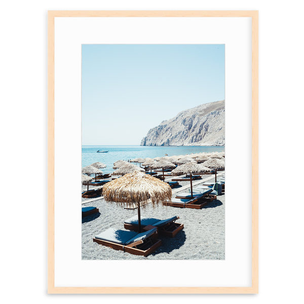 Santorini Umbrellas II