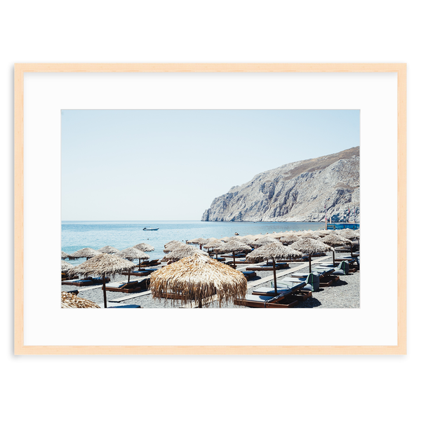 Santorini Umbrellas III