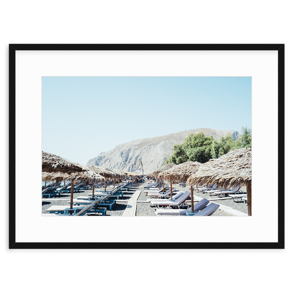 Santorini Umbrellas I