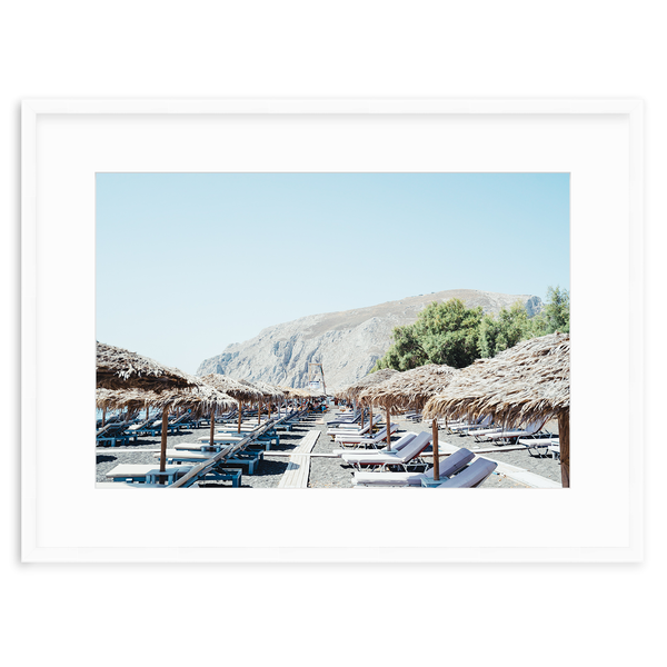 Santorini Umbrellas I